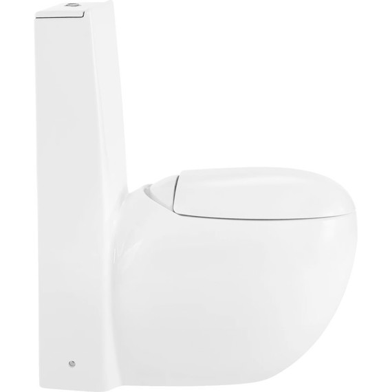 Унитаз-моноблок Grossman Solis GR-4424 с крышкой микролифт - 3 Унитаз-моноблок Grossman Solis GR-4424 с крышкой микролифт фото 3