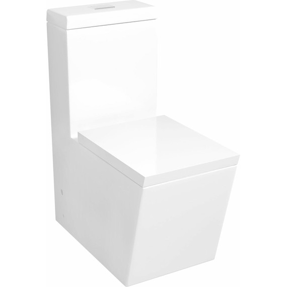 Унитаз-моноблок Grossman Cristal GR-4493 с крышкой микролифт фото 2