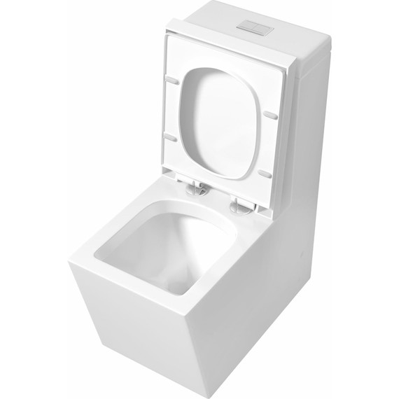 Унитаз-моноблок Grossman Cristal GR-4493 с крышкой микролифт фото 5