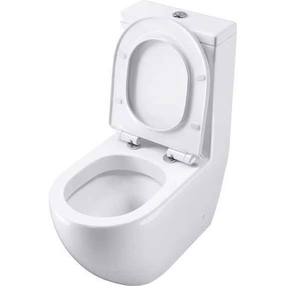 Унитаз-моноблок Grossman Style GR-4496S с крышкой микролифт - 9 Унитаз-моноблок Grossman Style GR-4496S с крышкой микролифт фото 9