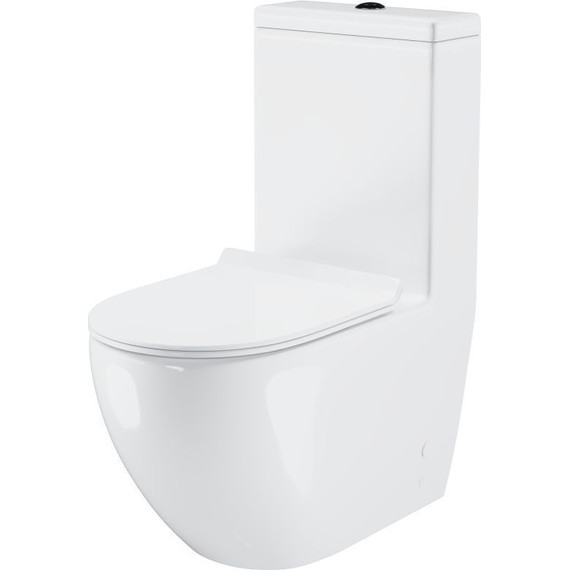 Унитаз-моноблок Grossman Style GR-4496S с крышкой микролифт - 2 Унитаз-моноблок Grossman Style GR-4496S с крышкой микролифт фото 2