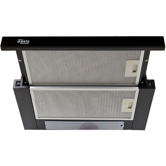Вытяжка Oasis UV-50G (F) (чёрное стекло) фото 2