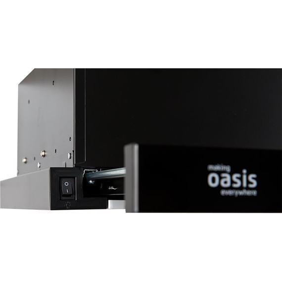 Вытяжка Oasis UV-50G (F) (чёрное стекло) фото 4