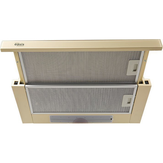 Вытяжка Oasis UV-60IG (F) (бежевое стекло) фото 3