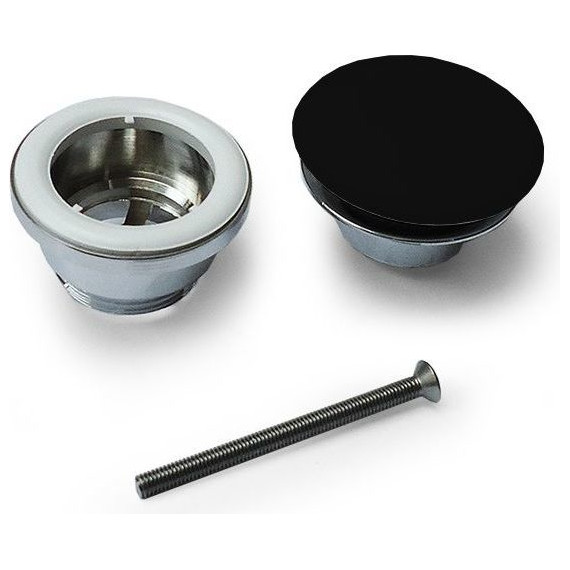 Донный клапан Artceram ACA038 17 00, чёрный матовый фото 2