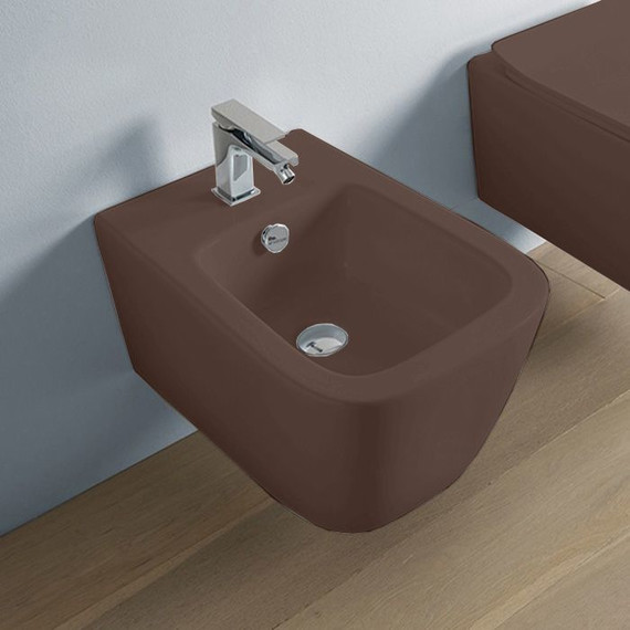 Биде подвесное ArtCeram A16 ASB001 39 00, cocoa фото 2