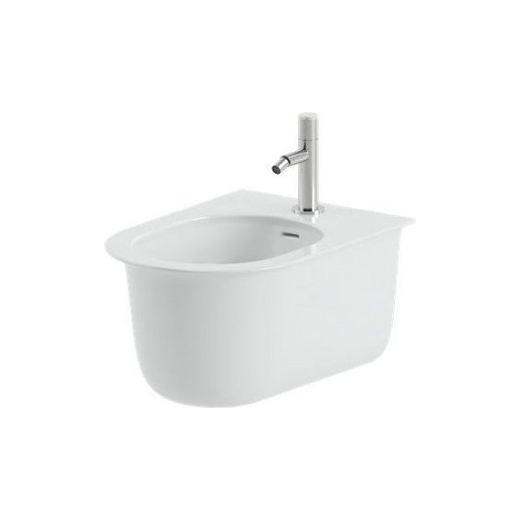 Биде подвесное ArtCeram Chic CHB001 05 00, белый матовый фото 