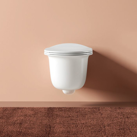 Унитаз подвесной безободковый ArtCeram Chic CHV001 01 00, белый глянцевый, Цвет производителя: белый глянцевый фото 