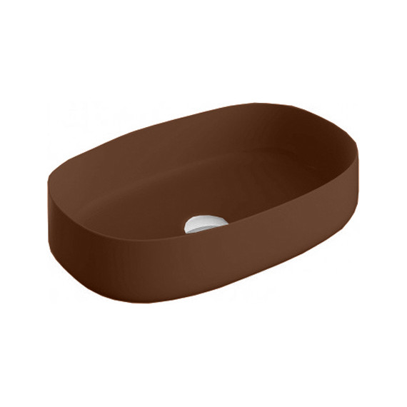 Раковина-чаша ArtCeram Cognac 55 см COL003 39 00, marrone cocoa фото 