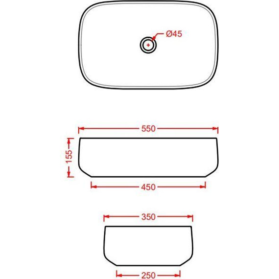 Раковина-чаша ArtCeram Cognac 55 см COL008 50 00, green issogne фото 2