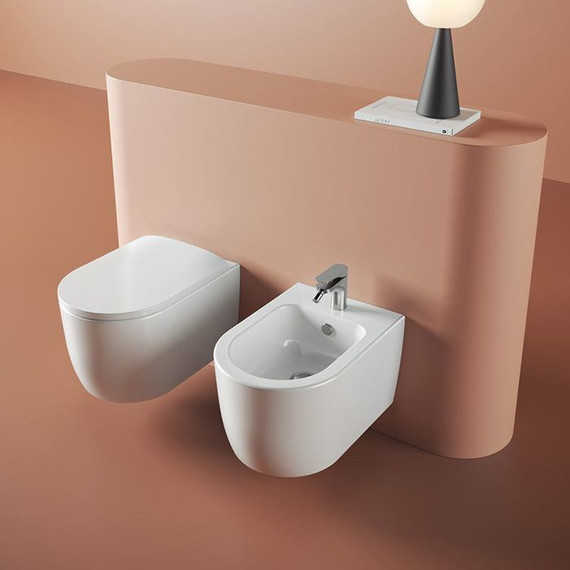 Биде подвесное ArtCeram Monet MNB001 01 00 фото 5