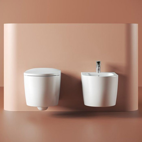 Унитаз подвесной ArtCeram Monet MNV001 01 00, Цвет производителя: белый фото 3