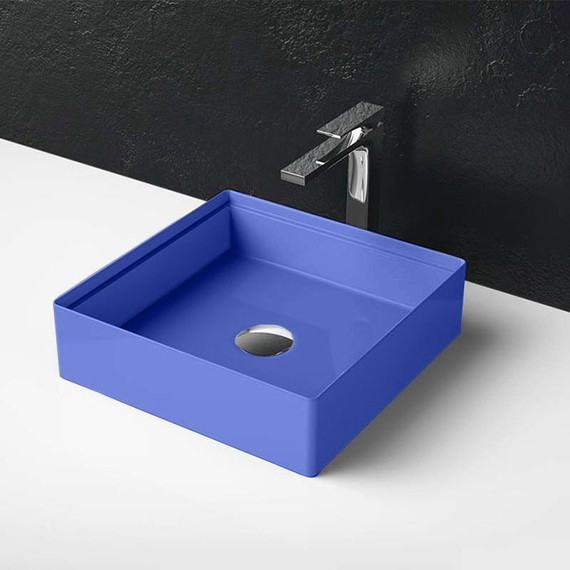 Раковина-чаша ArtCeram Scalino 38 см SCL001 16 00, blu zaffiro фото 