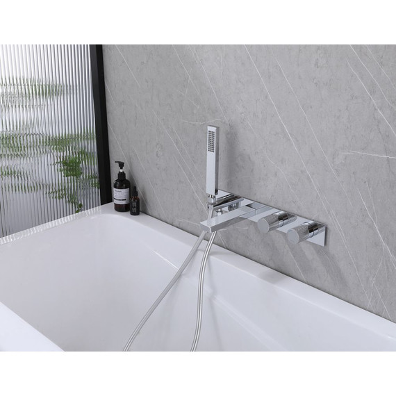 Смеситель для ванны Abber Rund AF8730, Цвет производителя: хром фото 2