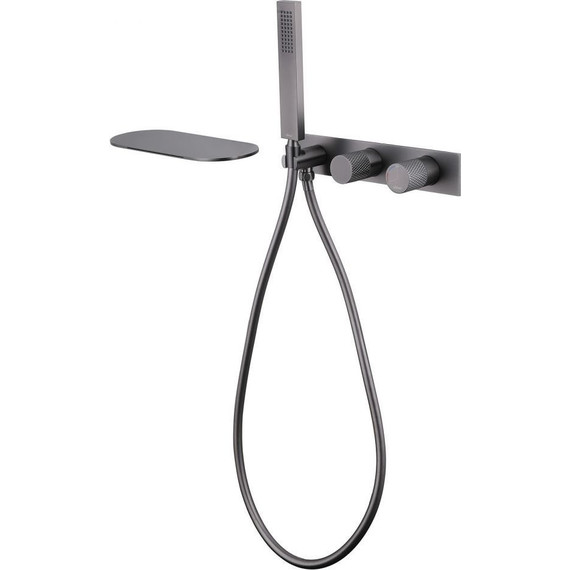 Смеситель для ванны Abber Rund AF8731NG, никель, Цвет производителя: никель фото 2