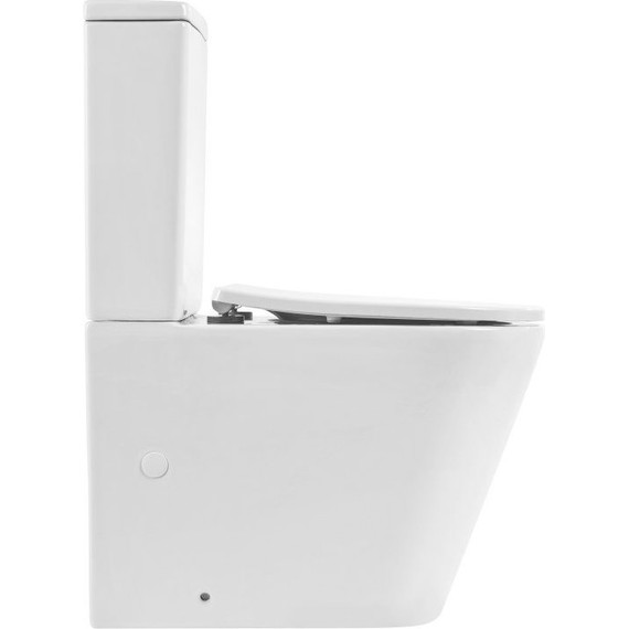 Унитаз-компакт безободковый BelBagno Flay-Tor BB2149CP-TOR (Система смыва торнадо) - 7 Унитаз-компакт безободковый BelBagno Flay-Tor BB2149CP-TOR (Система смыва торнадо) фото 7