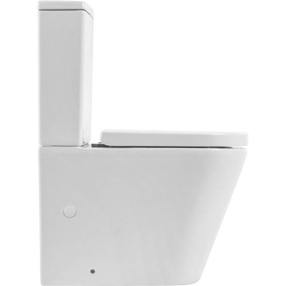 Унитаз-компакт безободковый BelBagno Flay-Tor BB2149CP-TOR (Система смыва торнадо) - 3 Унитаз-компакт безободковый BelBagno Flay-Tor BB2149CP-TOR (Система смыва торнадо) фото 3