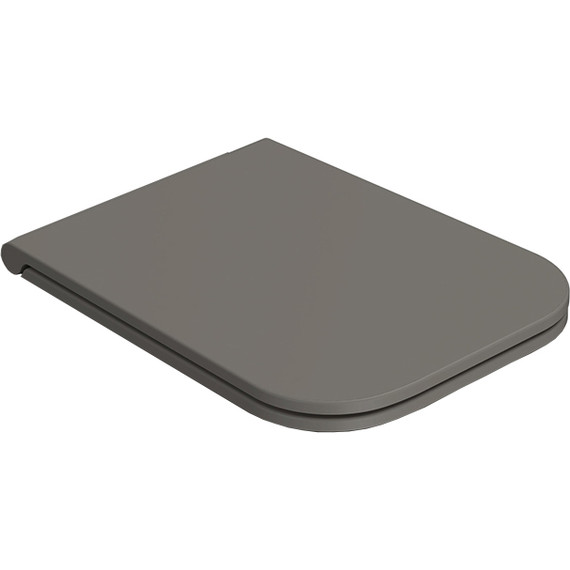 Сиденье с крышкой для унитаза Globo Stone микролифт ST022.AT/cr, agata фото 