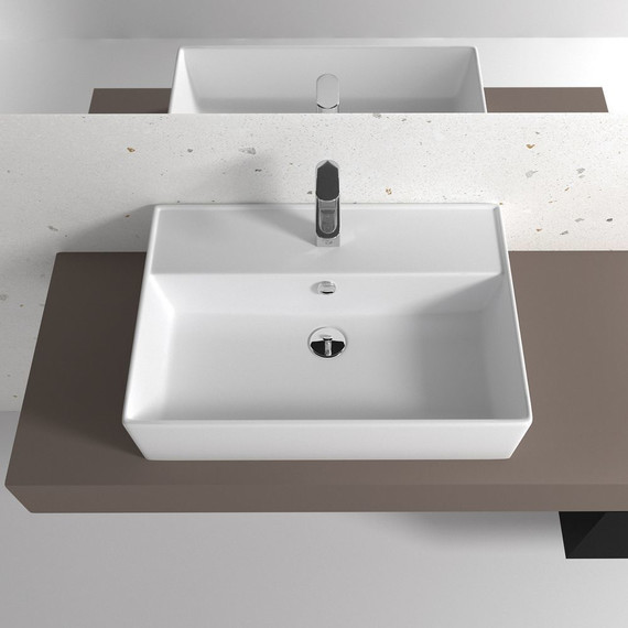 Раковина-чаша Sanita Luxe Novel 60 WB.FN/Novel/60-C/WHT.G/S1 фото 4