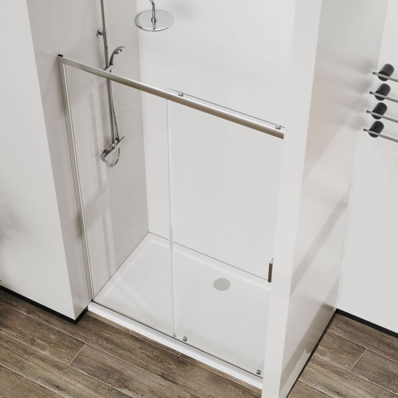 Душевая дверь Vincea City 110 см VDS-5CT110CL, хром/прозрачное фото 4