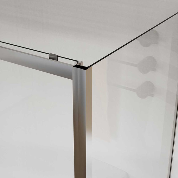 Душевое ограждение Vincea City 120x90 см VSR-5CT9012CL, хром/прозрачное фото 4