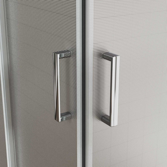 Душевое ограждение Vincea City 100x80 см VSS-5CT8010MT, хром/текстурное фото 3