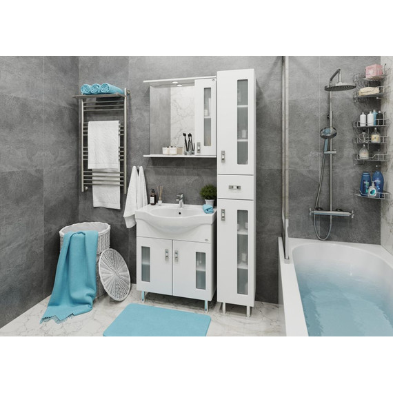 Тумба напольная с раковиной Onika Кристалл 70 см 107024 фото 3