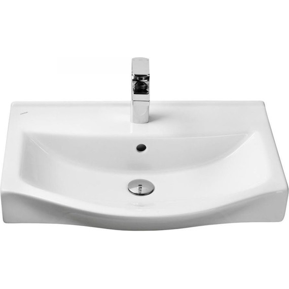 Тумба подвесная с раковиной Onika Девис 65 см 106546, бетон чикаго - 7 Тумба подвесная с раковиной Onika Девис 65 см 106546, бетон чикаго фото 7