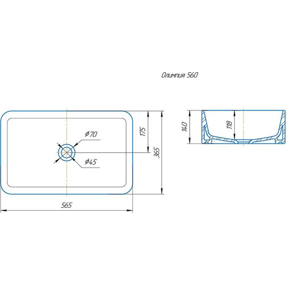 Тумба подвесная с раковиной Onika Алеста 80 см 108054, белая/камень светлый фото 8