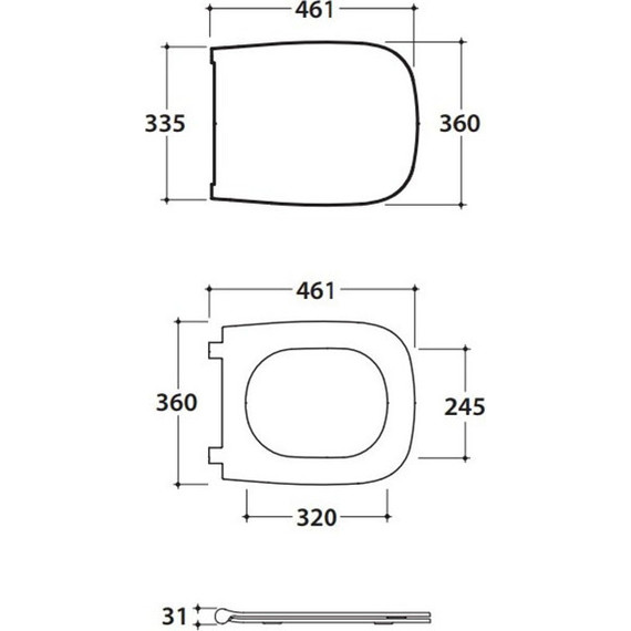 Сиденье с крышкой для унитаза Globo Genesis микролифт GN020.BIOR, белый/золото фото 2