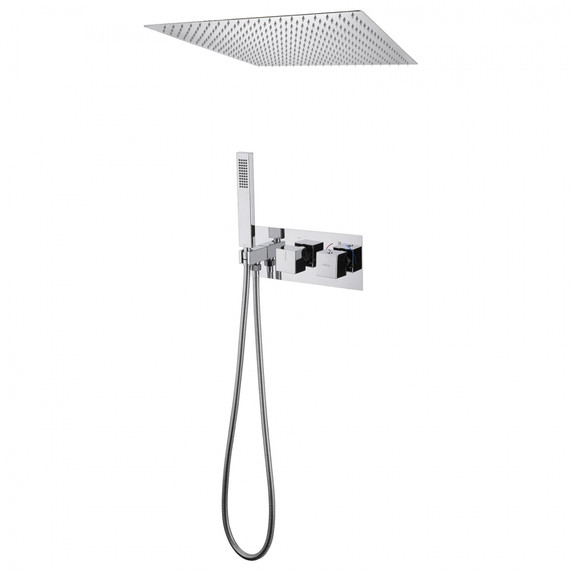 Душевая система для душа с термостатом Abber Daheim AF8255 -  Душевая система для душа с термостатом Abber Daheim AF8255 фото