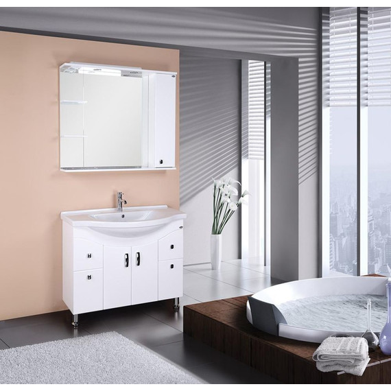 Тумба напольная с раковиной Onika Эльбрус 90 см 109016 фото 2