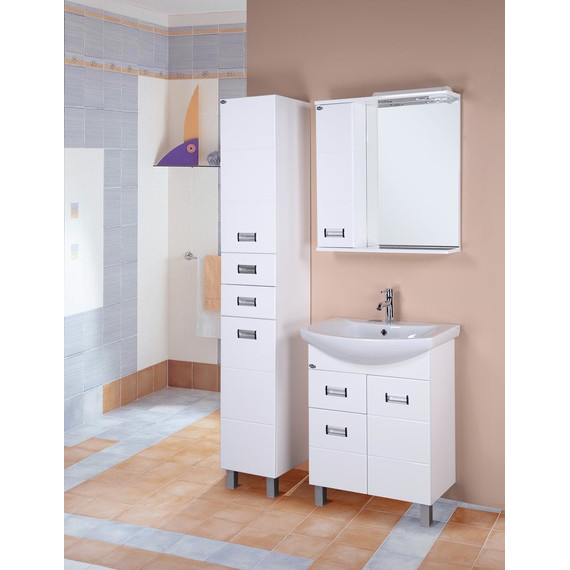 Зеркало-шкаф Onika Балтика 58 см L 205815 - 2 Зеркало-шкаф Onika Балтика 58 см L 205815 фото 2