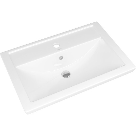 Тумба напольная с раковиной Onika Тимбер 70 см 107057, серый матовый/дуб сонома фото 8