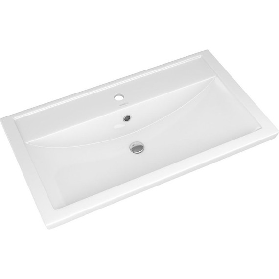 Тумба напольная с раковиной Onika Тимбер 80 см 108053, серый матовый/дуб сонома (раковина Фостер 80) - 8 Тумба напольная с раковиной Onika Тимбер 80 см 108053, серый матовый/дуб сонома (раковина Фостер 80) фото 8