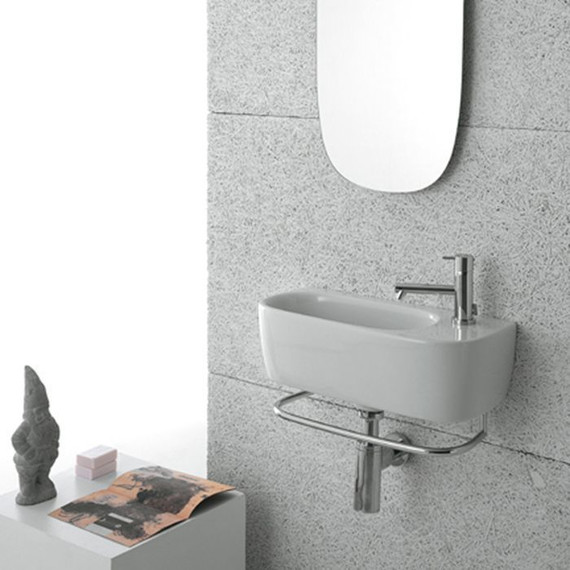 Раковина подвесная Globo Genesis 50 см GE046.BI фото 2