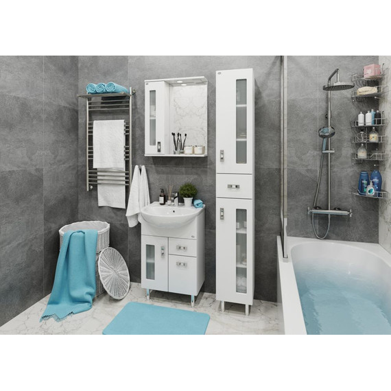 Зеркало-шкаф Onika Кристалл 58 см L 205817 - 5 Зеркало-шкаф Onika Кристалл 58 см L 205817 фото 5