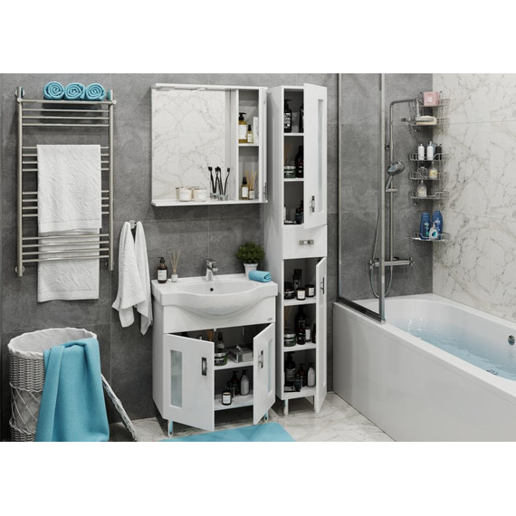 Зеркало-шкаф Onika Кристалл 67 см R 206706 - 4 Зеркало-шкаф Onika Кристалл 67 см R 206706 фото 4