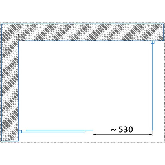 Душевое ограждение Paini Dax 120x80 см 84CR12080, хром/прозрачное фото 5