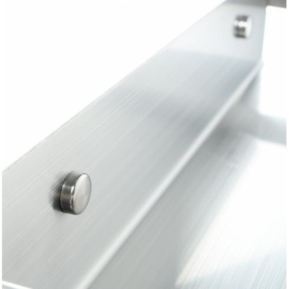 Полка прямоугольная Fixsen Hotel FX-31003F 30 см, сатин фото 3