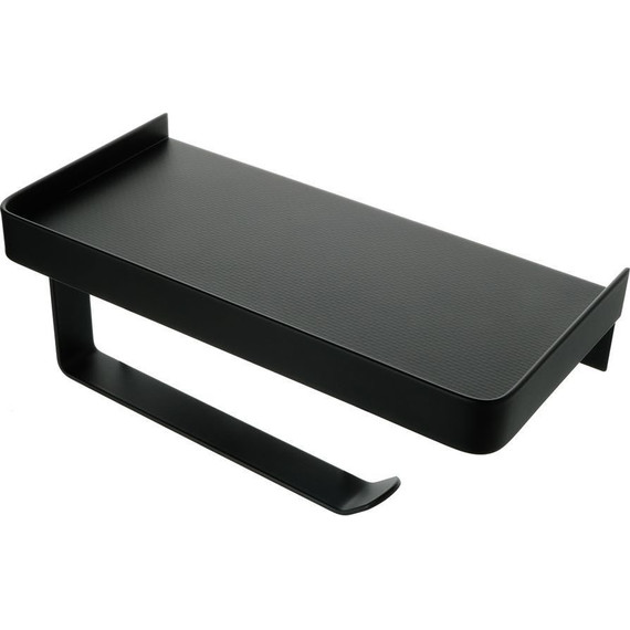 Держатель для туалетной бумаги Fixsen Hotel FX-31011B, чёрный фото 2