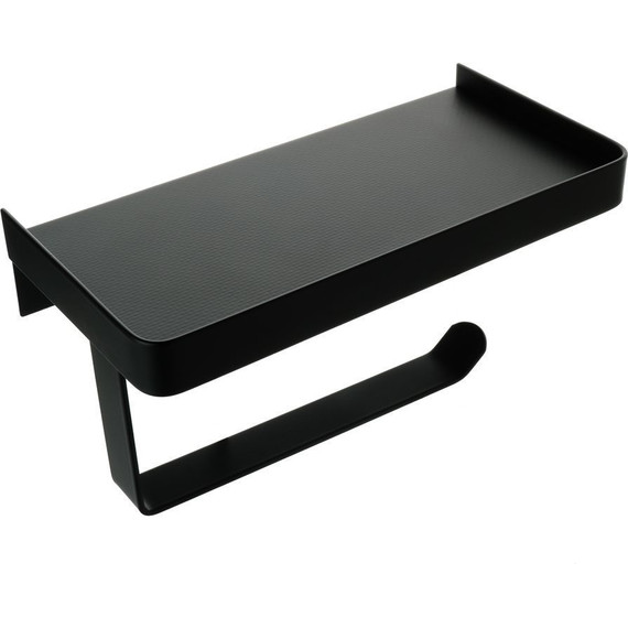 Держатель для туалетной бумаги Fixsen Hotel FX-31011B, чёрный фото 3