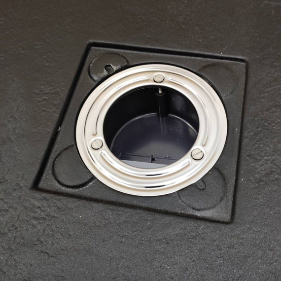 Поддон Sanitana Rocks 100x80 см, антрацит фото 3