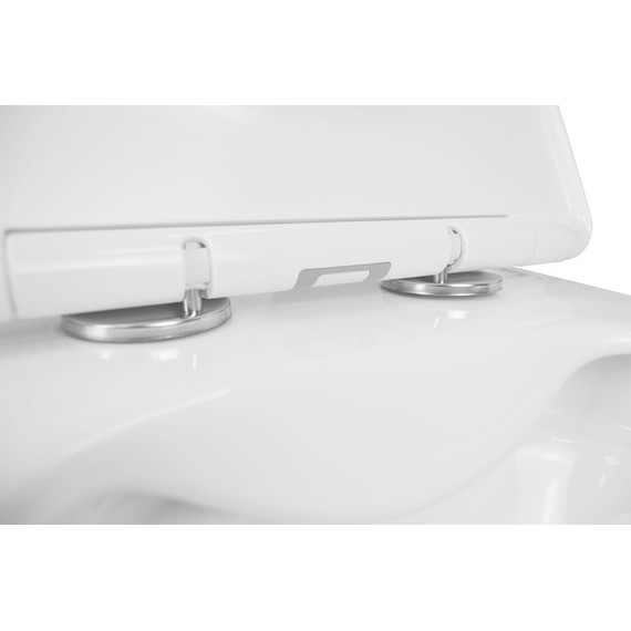 Унитаз подвесной безободковый Loranto Talas 87268 с крышкой микролифт - 11 Унитаз подвесной безободковый Loranto Talas 87268 с крышкой микролифт фото 11