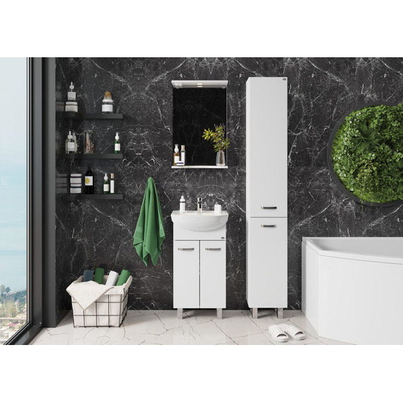 Пенал напольный Onika Коралл 30 см, универсальный, 403037 - 2 Пенал напольный Onika Коралл 30 см, универсальный, 403037 фото 2