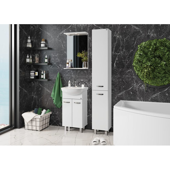 Пенал напольный Onika Коралл 30 см, универсальный, 403037 - 3 Пенал напольный Onika Коралл 30 см, универсальный, 403037 фото 3