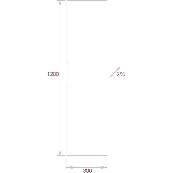 Пенал подвесной Onika Девис 30 см, универсальный, 403071, бетон чикаго - 5 Пенал подвесной Onika Девис 30 см, универсальный, 403071, бетон чикаго фото 5