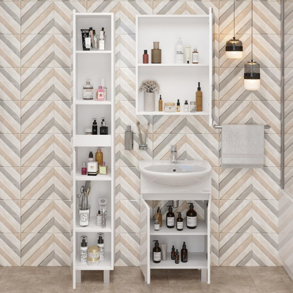 Пенал напольный Onika Милтон 30 см, универсальный, 403077 - 4 Пенал напольный Onika Милтон 30 см, универсальный, 403077 фото 4