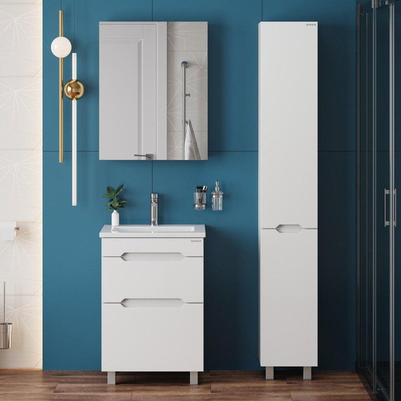 Пенал напольный Onika Айленд 30 см 403081 - 3 Пенал напольный Onika Айленд 30 см 403081 фото 3