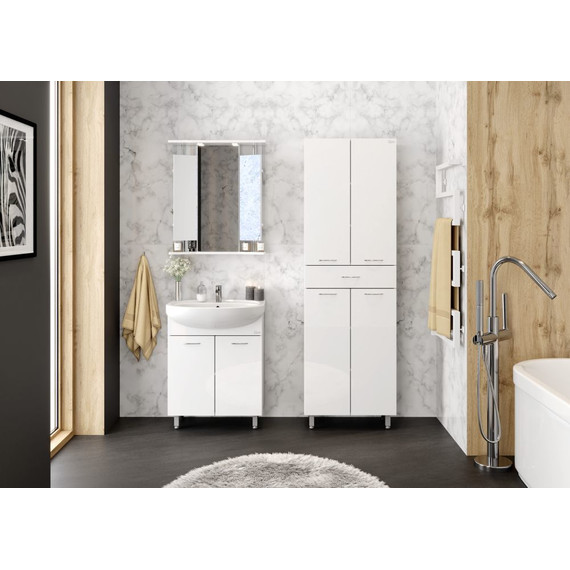 Пенал напольный Onika Модерн 60 см 406002 - 2 Пенал напольный Onika Модерн 60 см 406002 фото 2